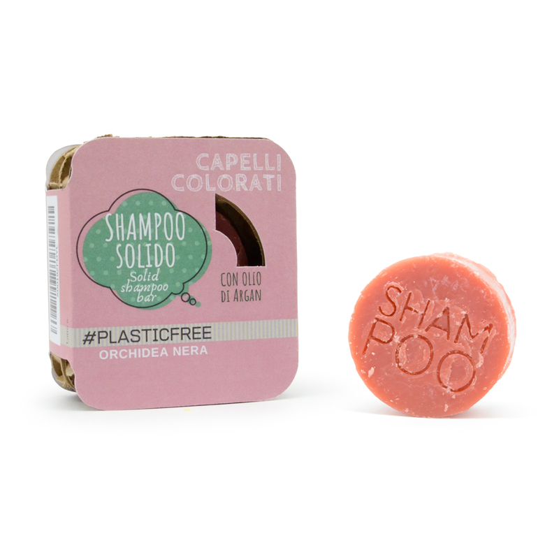 SOLID SHAMPOO WITH BLACK ORCHID FOR COLORED HAIR