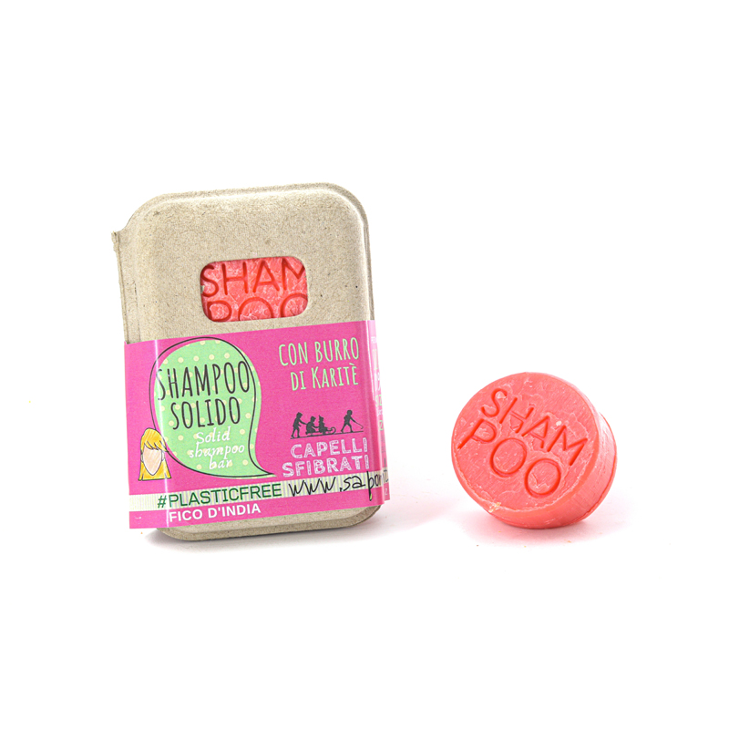 PRICKLY PEAR SOLID SHAMPOO FOR DAMAGED HAIR
