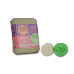 BABY GIRL SOLID SHAMPOO WITH TALC FLOWER + BABY WATERMELON AND CUCUMBER SOLID BALM WITH CHAMOMILE EXTRACT