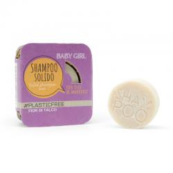 BABY GIRL SOLID SHAMPOO WITH TALC FLOWER