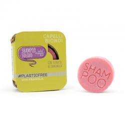 STRAWBERRY GRAPE SOLID SHAMPOO FOR BLOND HAIR