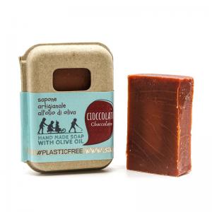 CHOCOLATE SOAP IN RECYCLED CARTON PACKAGING 100 gr