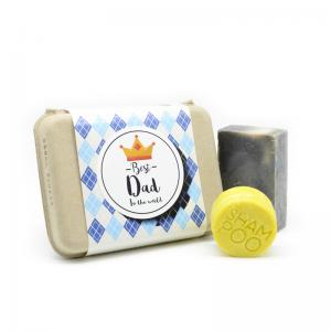 Father's day package Man solid shampoo + Handmade soap