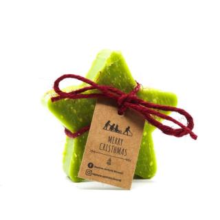 Star Christmas Soap with Black tea and bergamot