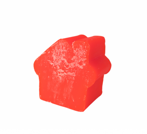 Medium House Soap red rose